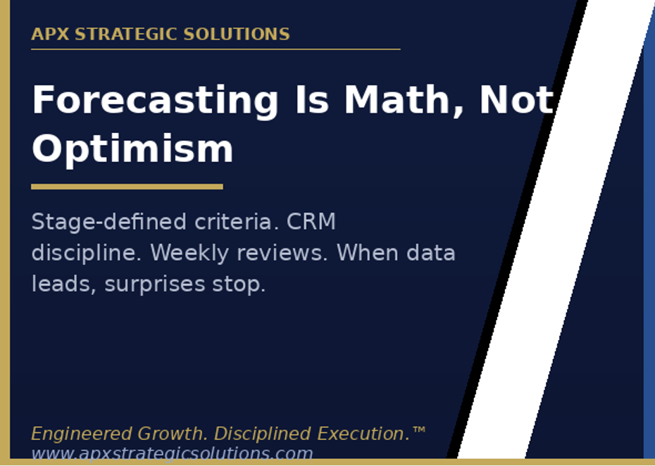FORECAST DISCIPLINE