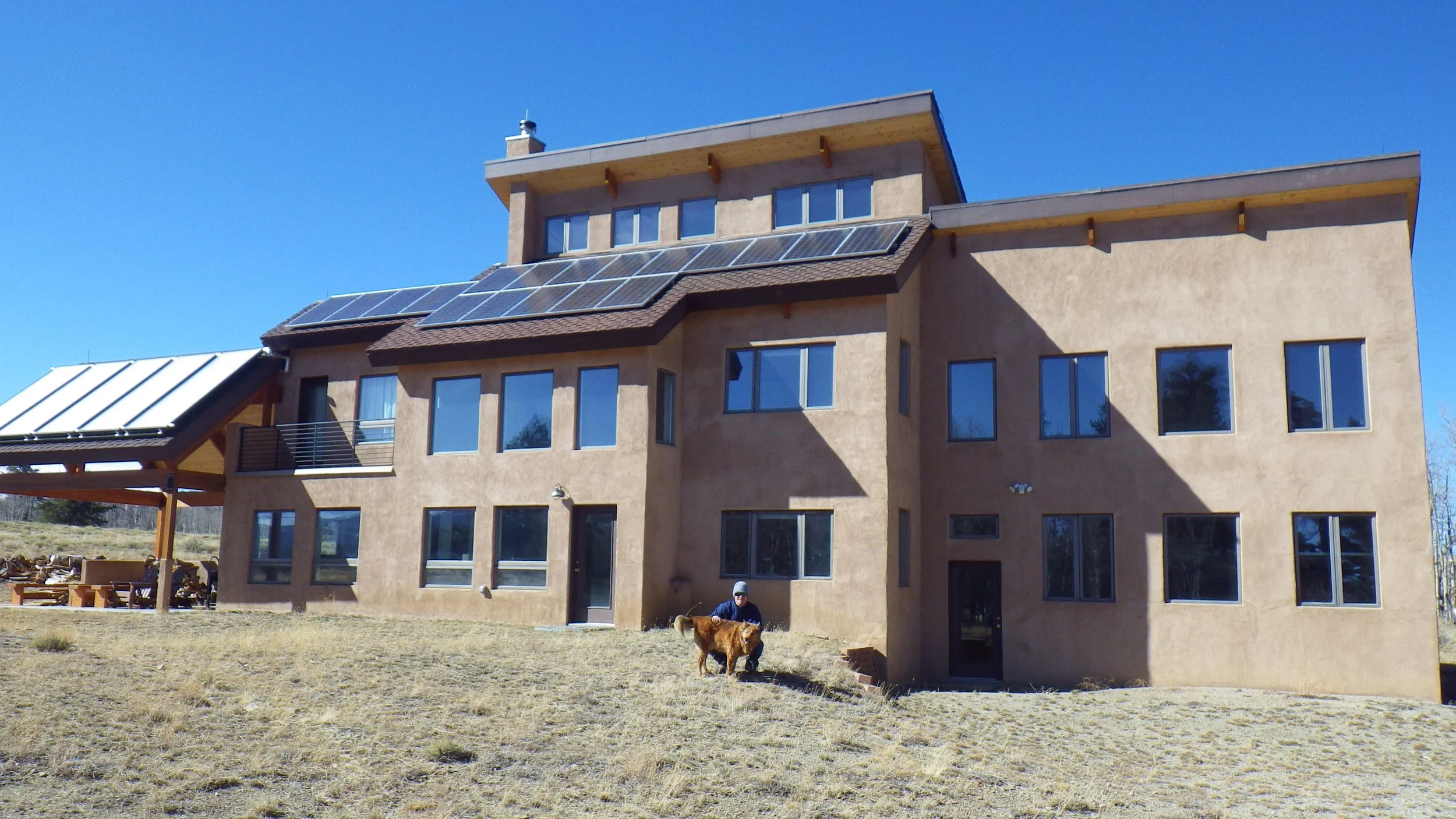 Off-Grid Roof Mounted Solar