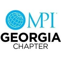 MPI Georgia Chapter logo with a globe icon in blue and black text.