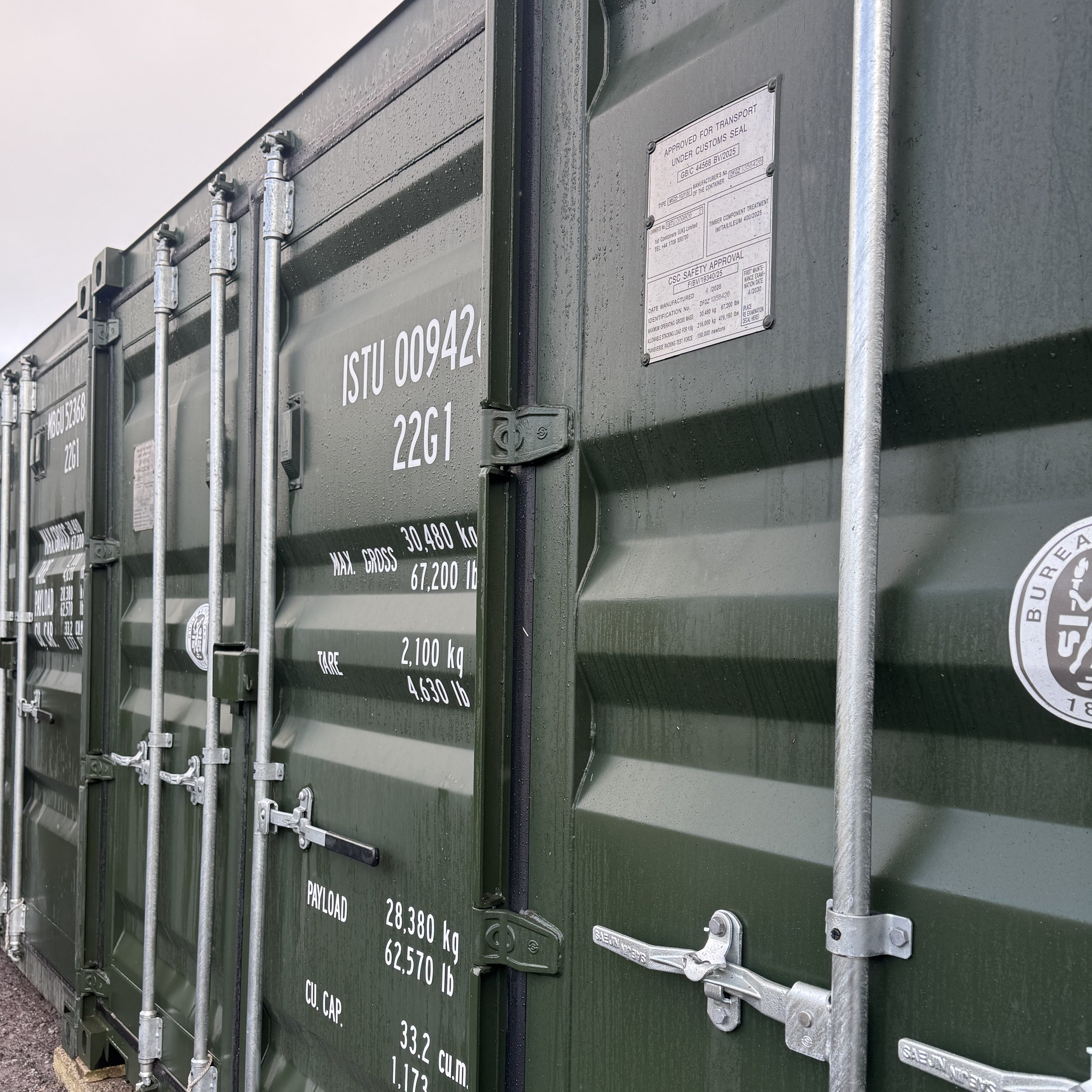 20 FT. STORAGE CONTAINERS