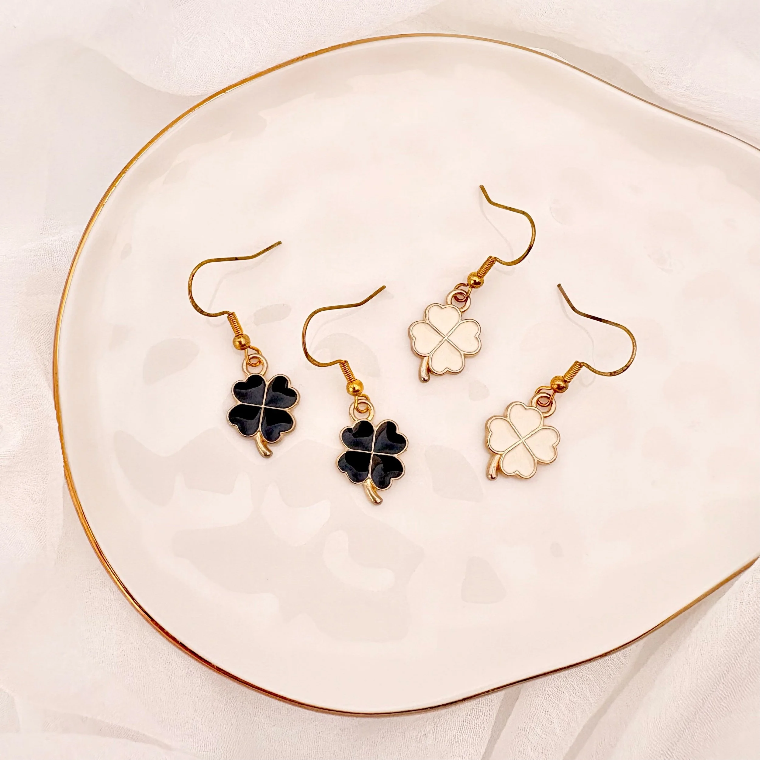 Clover Dangle Earrings