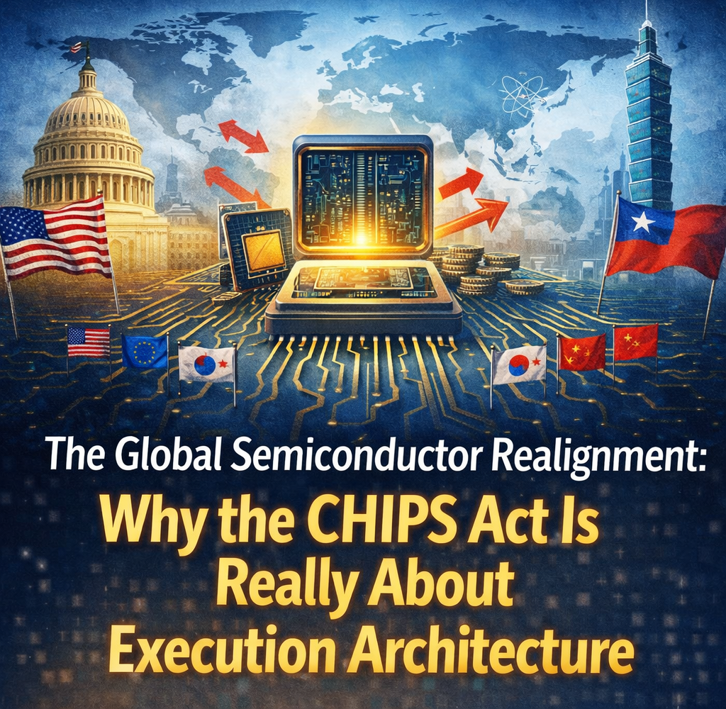 The Global Semiconductor Realignment: Why the CHIPS Act Is Really About Execution Architecture