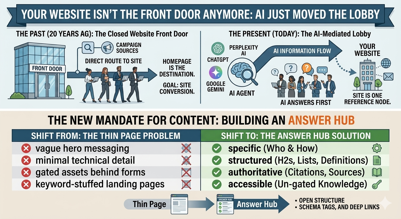 Your Website Isn’t the Front Door Anymore