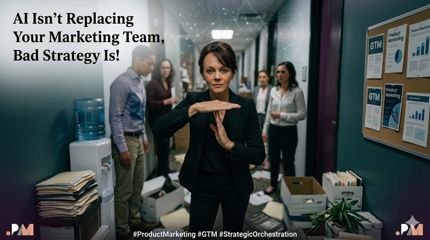 AI Isn’t Replacing Your Marketing Team, Bad Strategy Is!