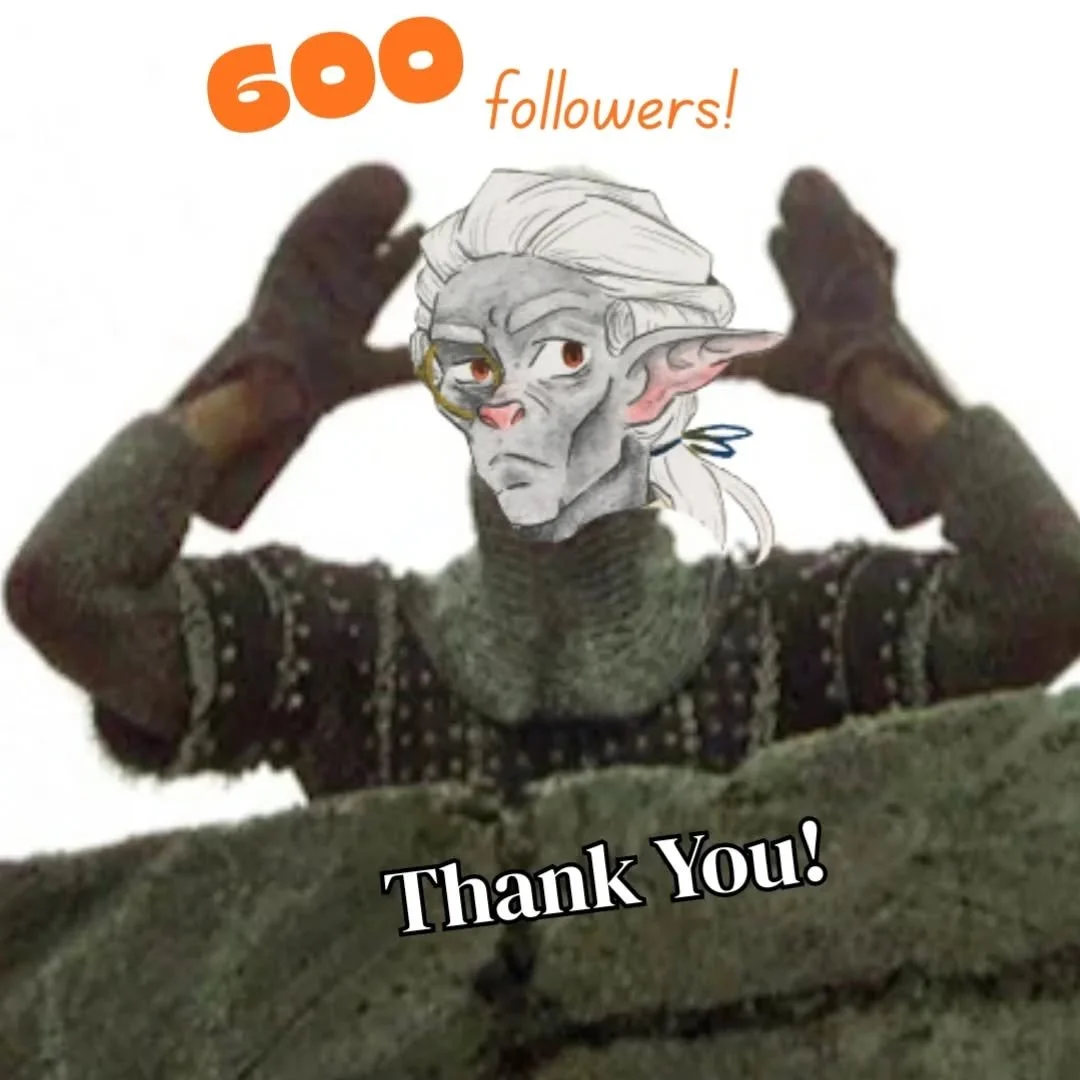 "What a strange person!"

Indeed, I am! But 600 of you seem to enjoy my whimsical content! 

For an account without a published book yet, I am honoured to have reached 600 followers with just my content alone. It means so much to me that pe