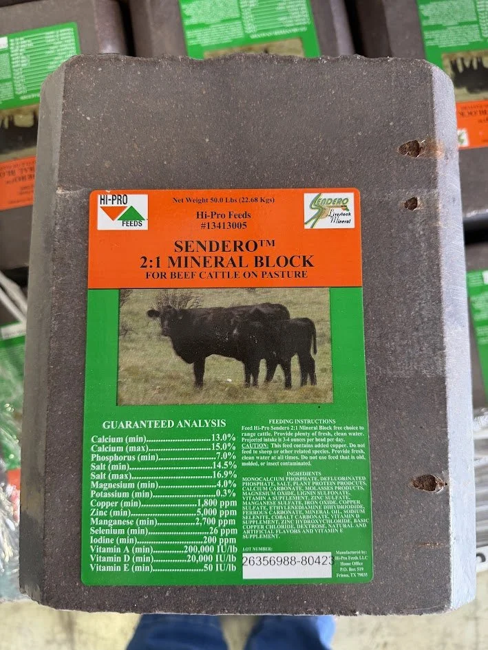 HI PRO Sendero 2:1 Mineral Block 50lbs