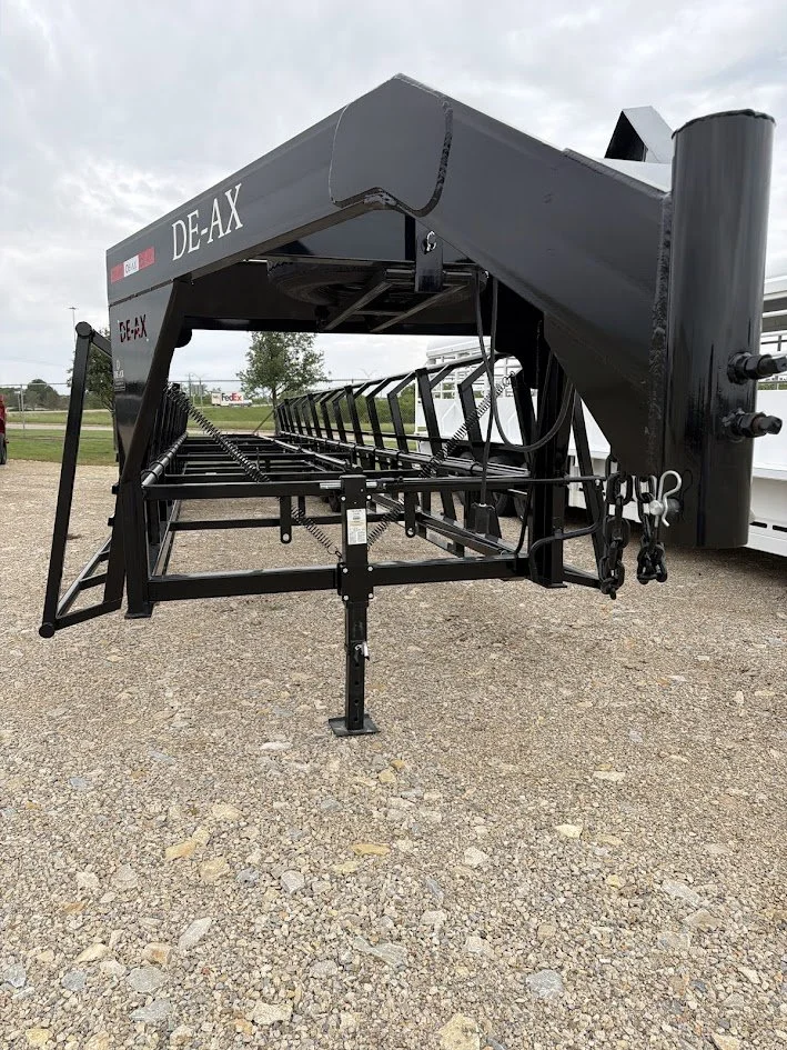 2026 De-Ax Gooseneck Hay Bale Trailer 40ft 20 bale