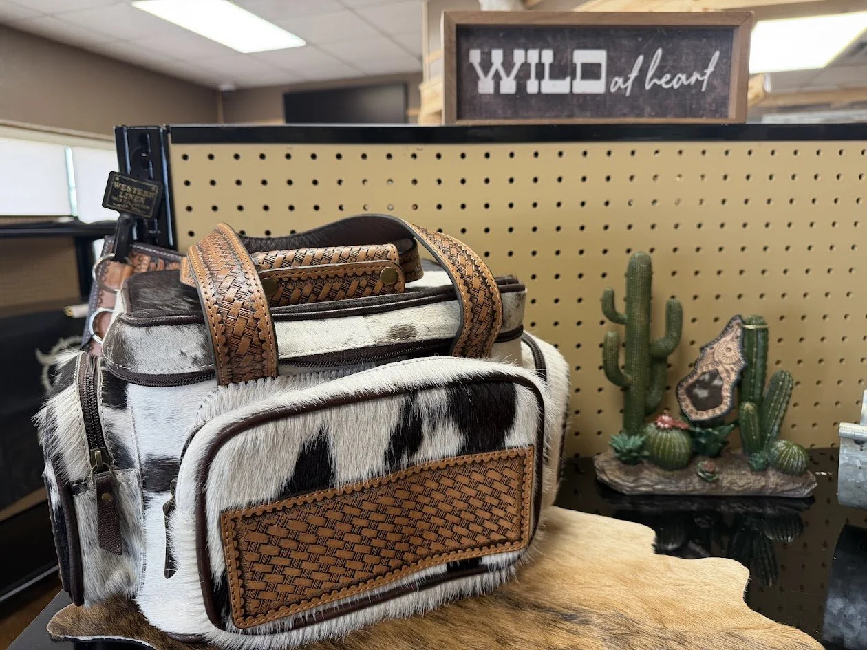 Rodeo-Ready Basketweave Lunch Bag