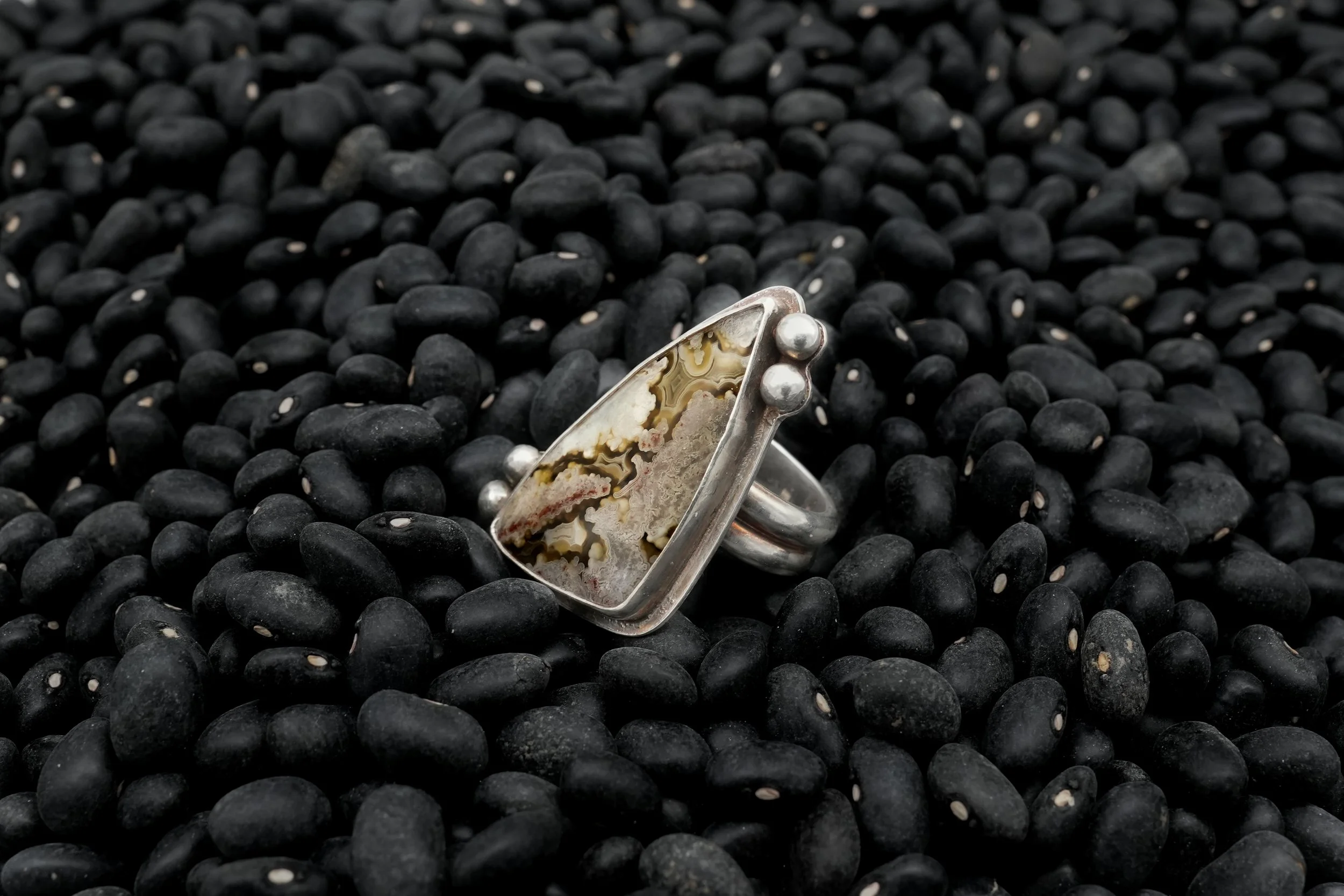 Lace Agate Ring
