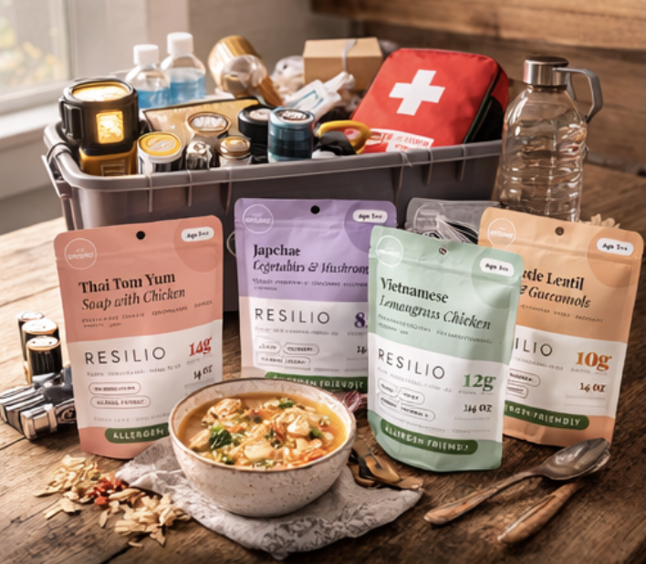 Resilio Provisions freeze-dried meals