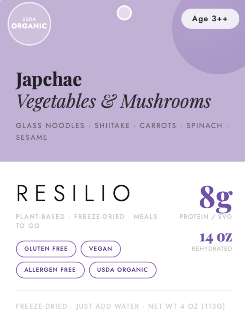 Resilio Provisions Japchae