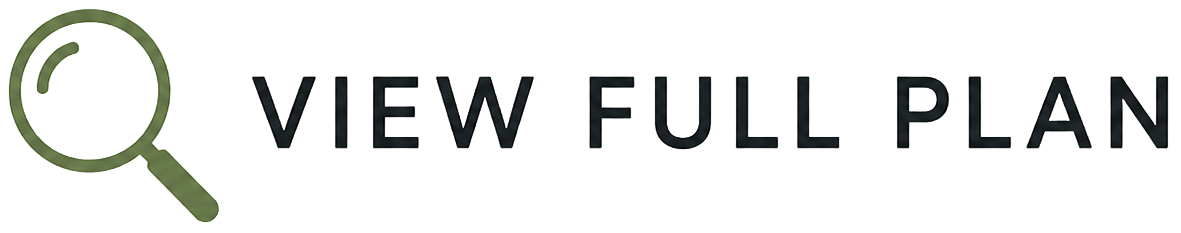 Text that reads 'VIEW FULL PLAN' in bold black letters on a white background.