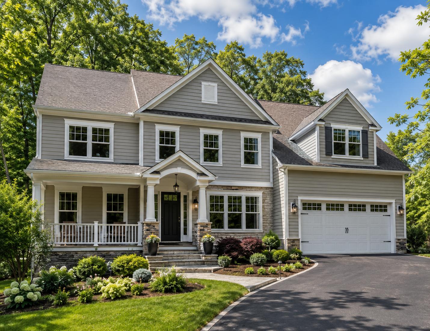 new construction modern colonial home in kent county rhode island