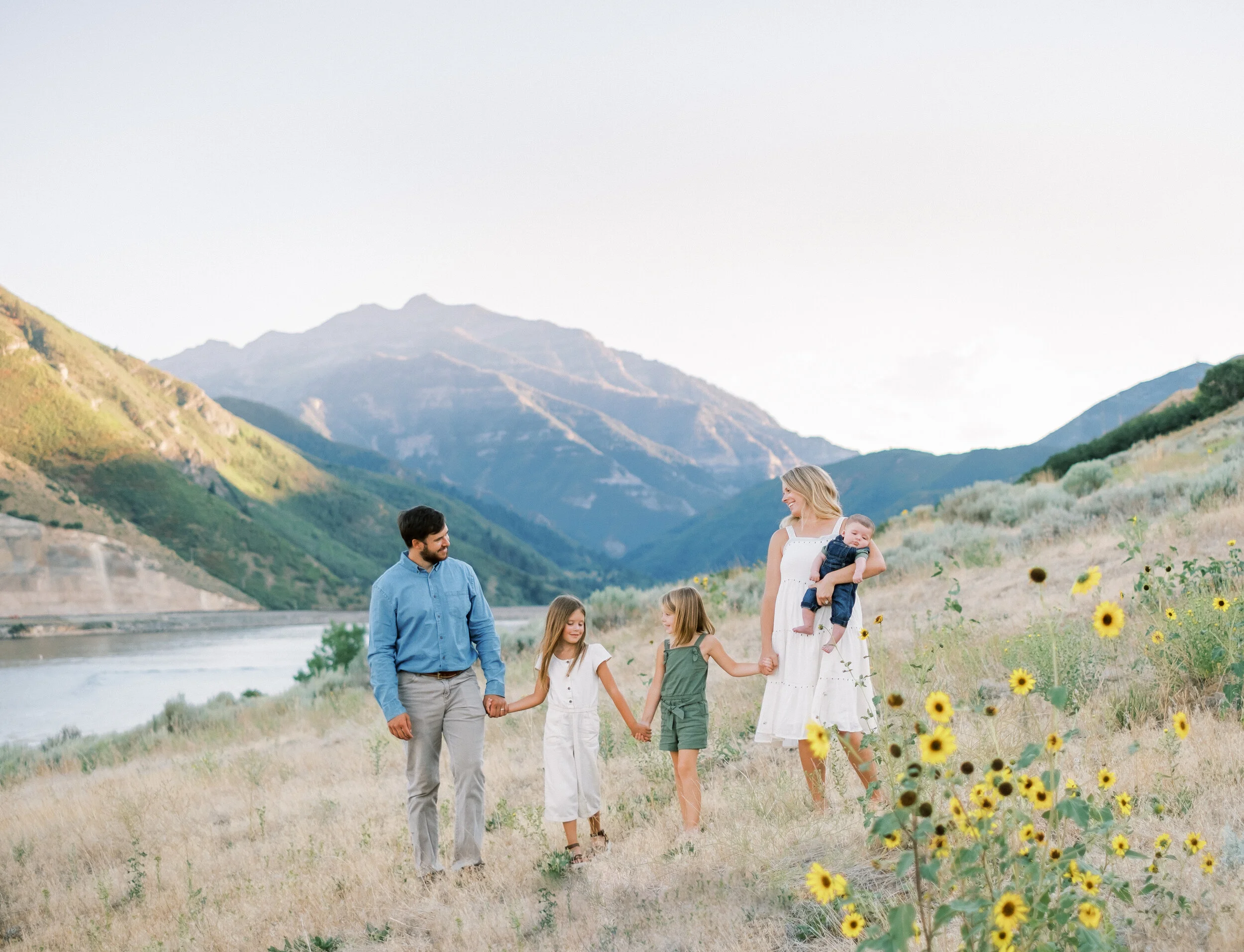 Lee Family Session | Deer Creek Reservoir, Utah