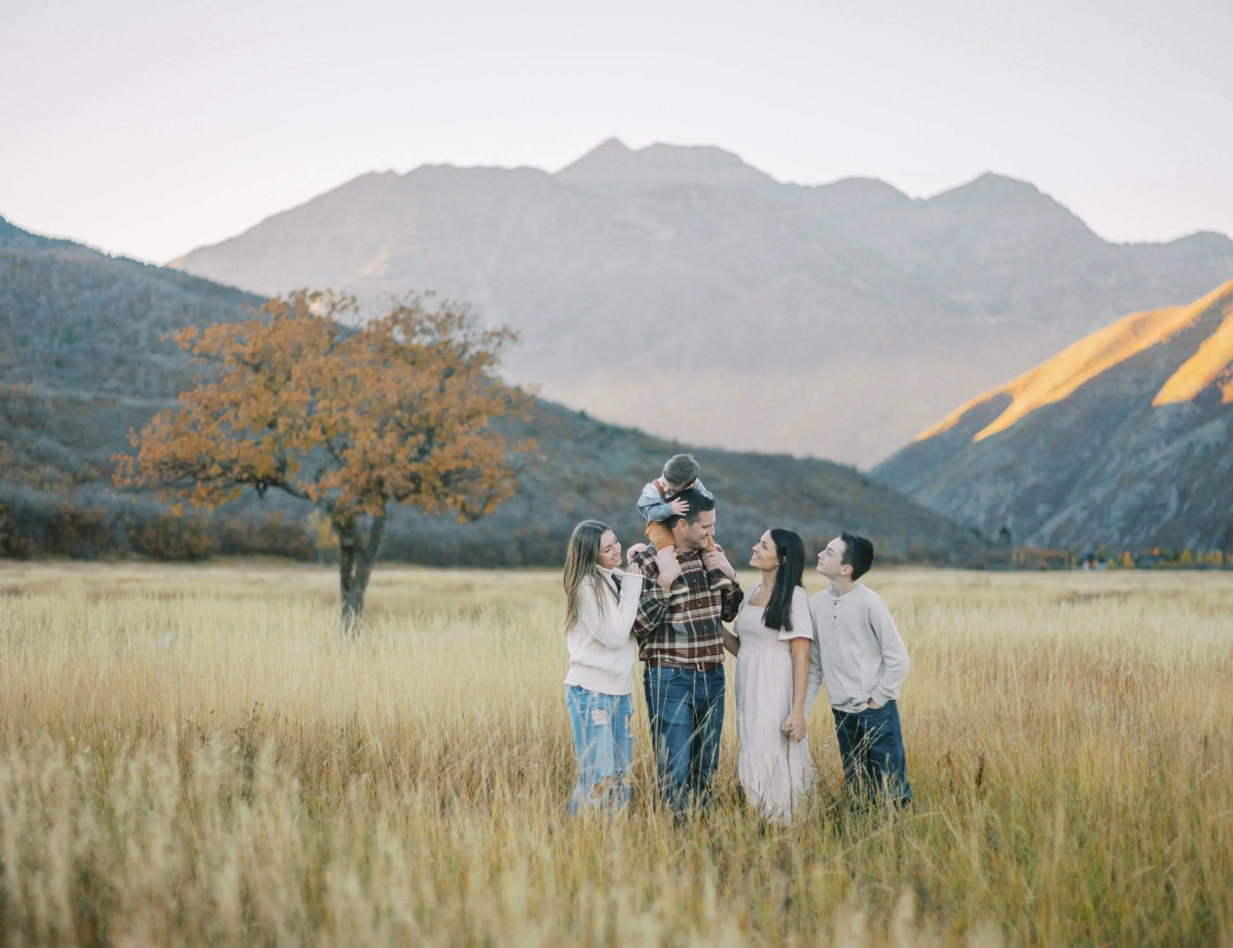 Wise Family | Fall Family Photos in Provo Canyon