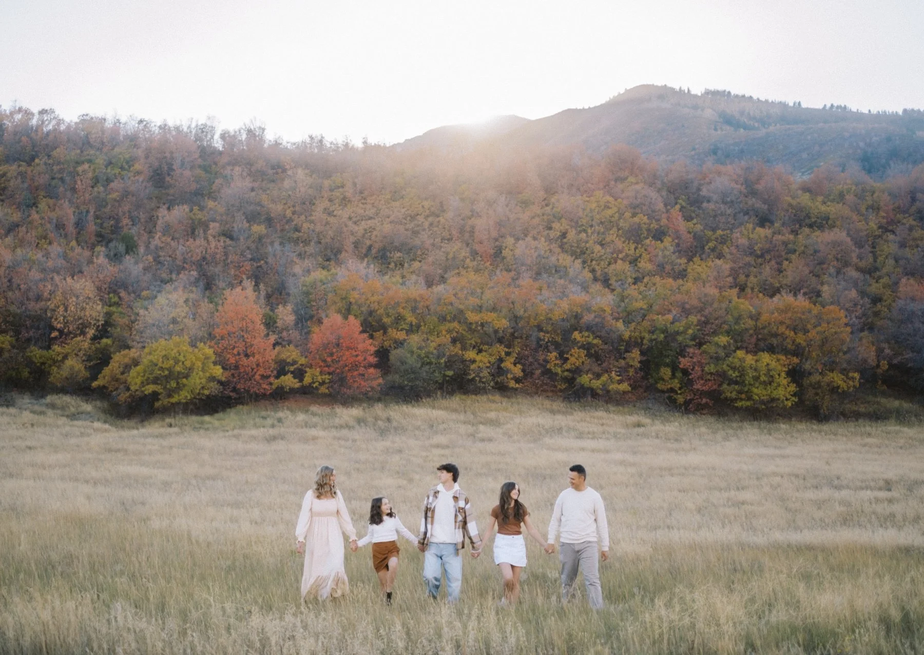 Moon Family  | Fall Family Portraits in Provo Canyon