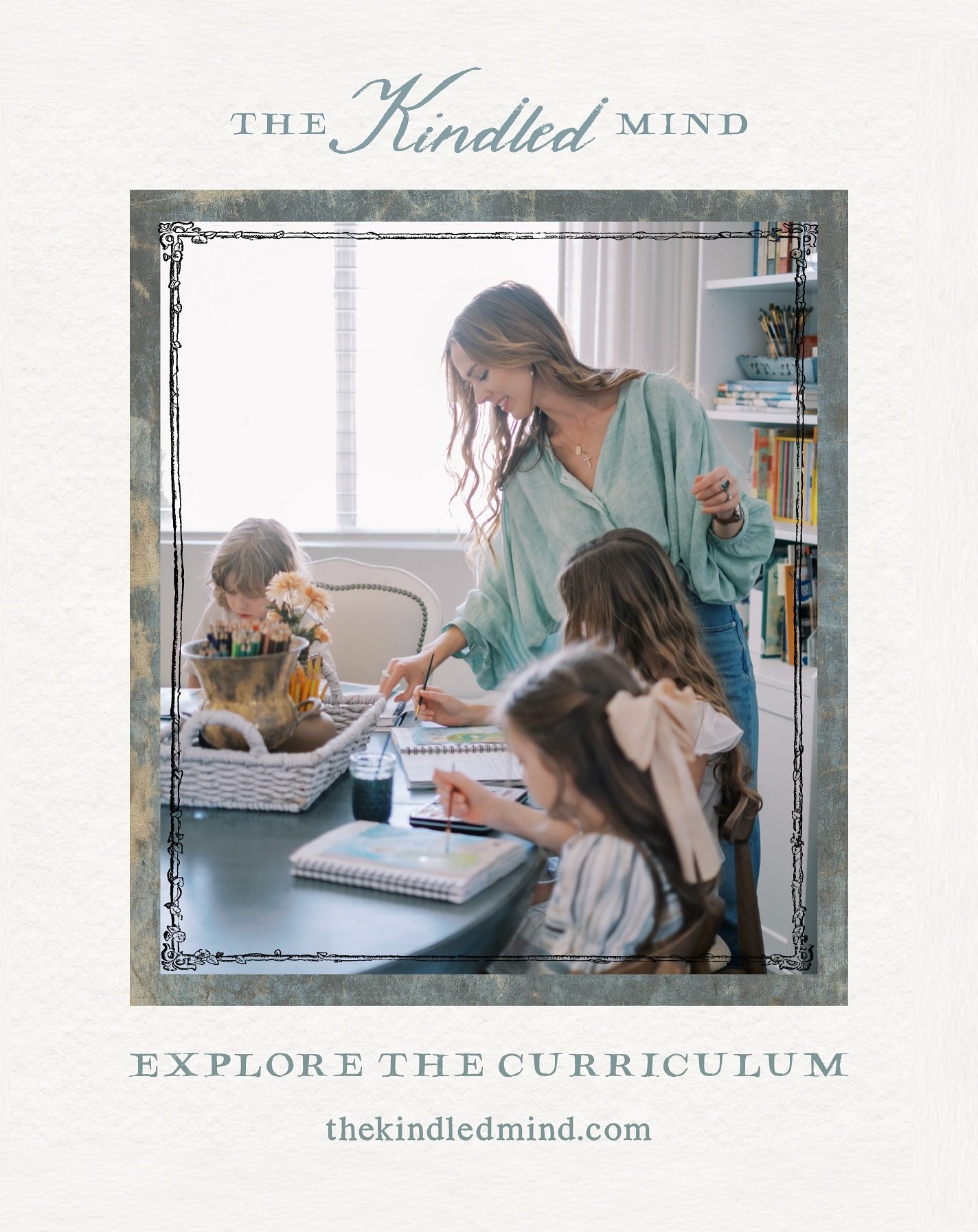 The Kindled Mind is officially live!

I created this because I wanted learning to feel beautiful and cohesive, and something that would work for all five of my kids. 

Now I&rsquo;m sharing it in hopes it that it is a blessing to families who want a 