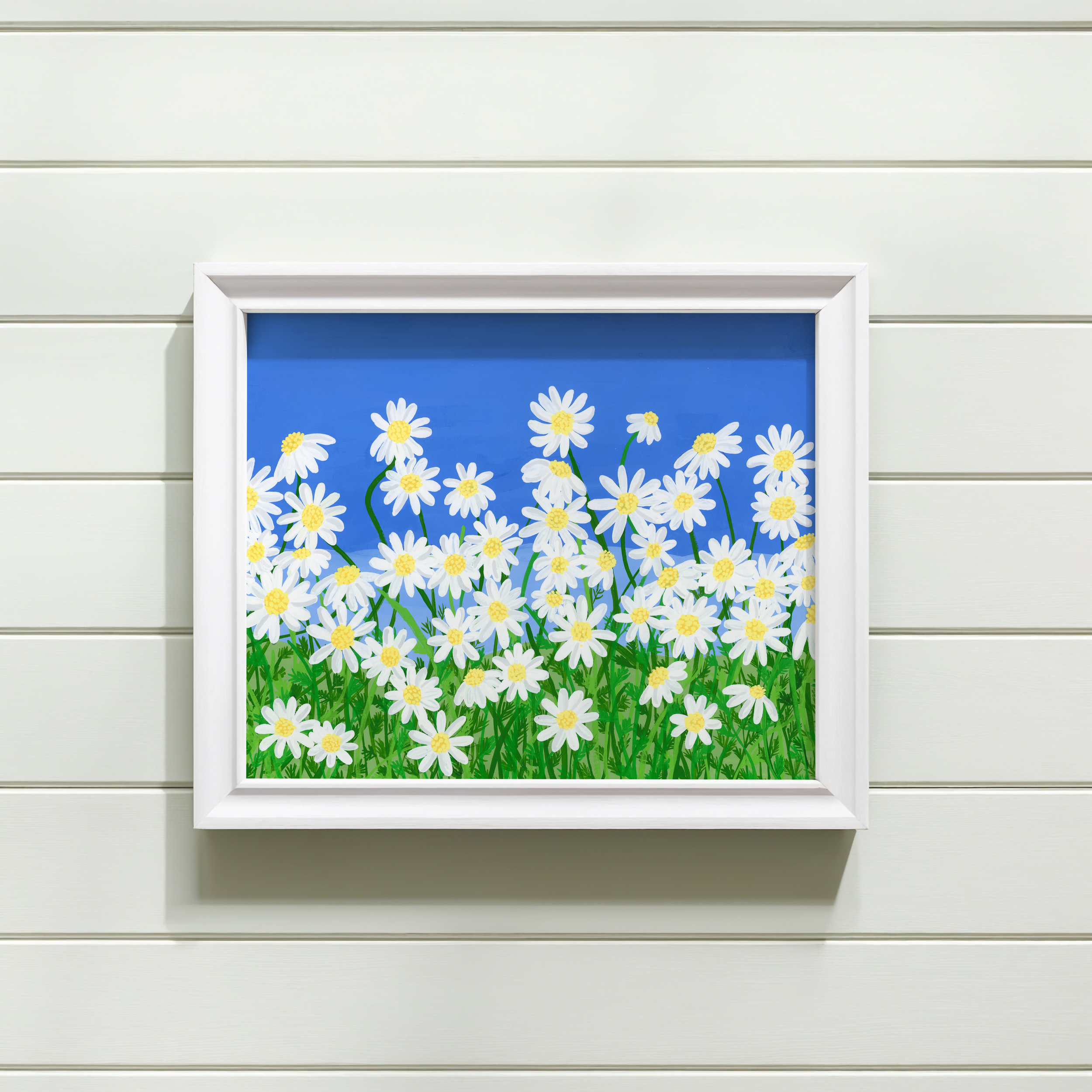 Happy Summer Daisies Art Print