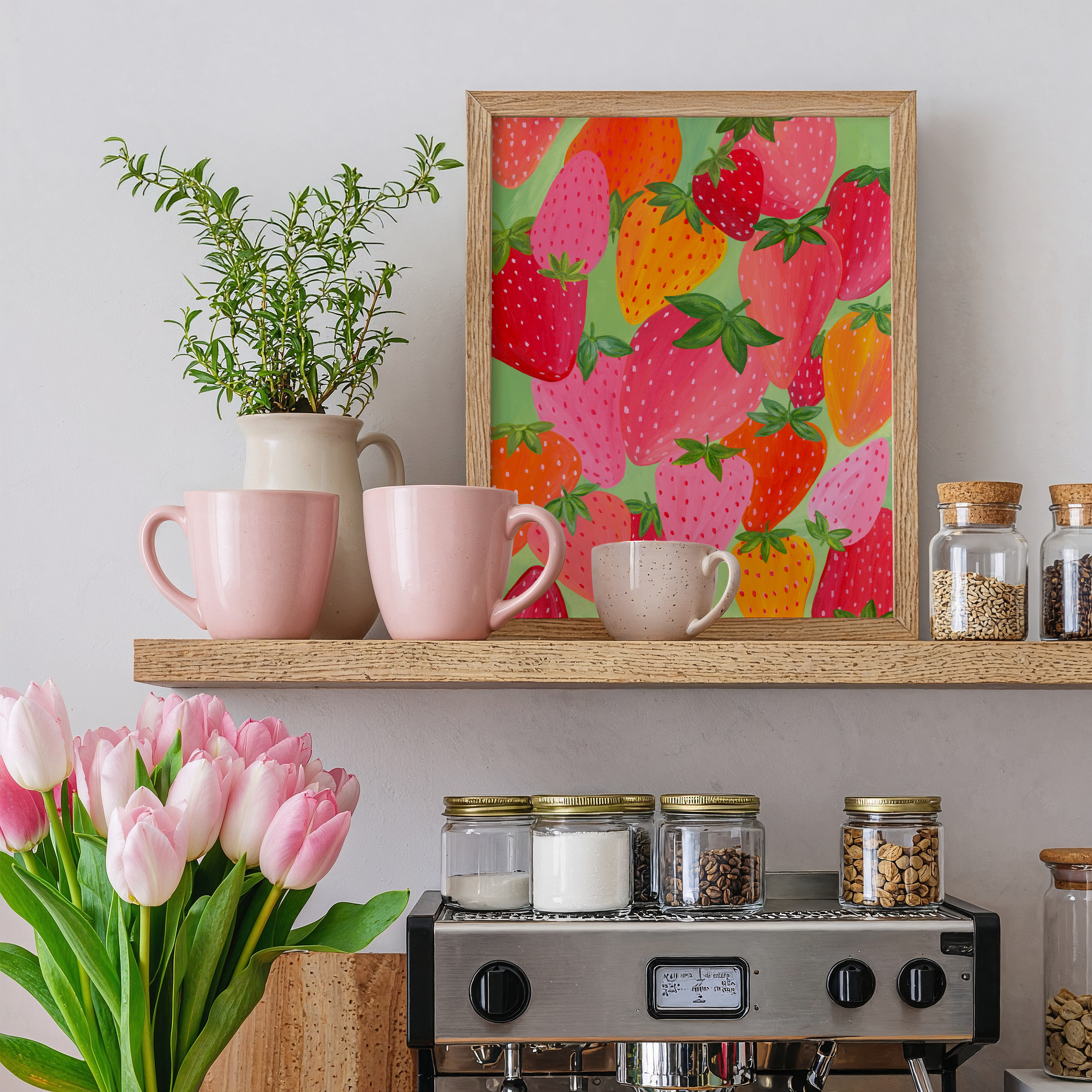 Strawberries II Art Print