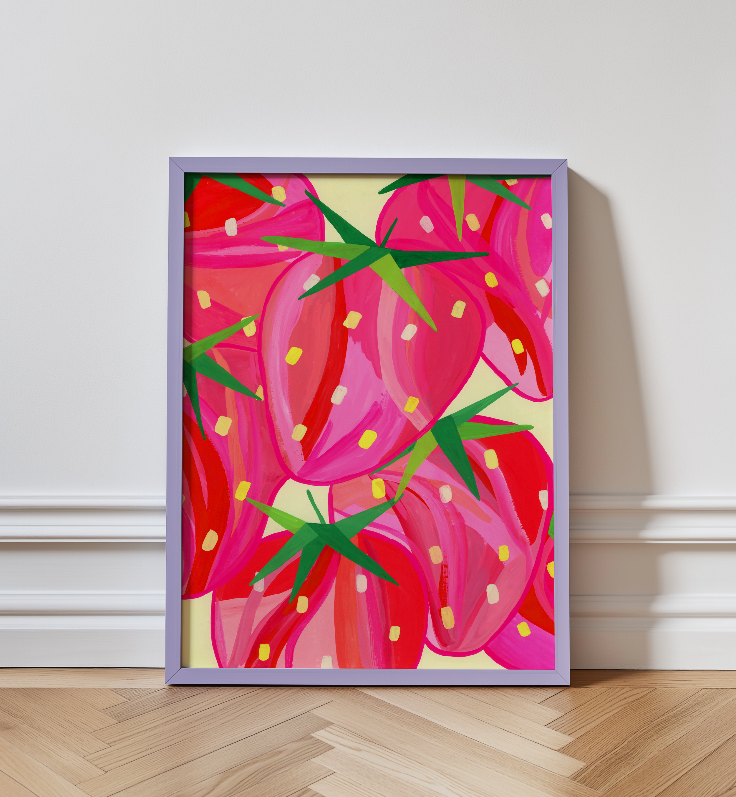 Strawberries I Art Print