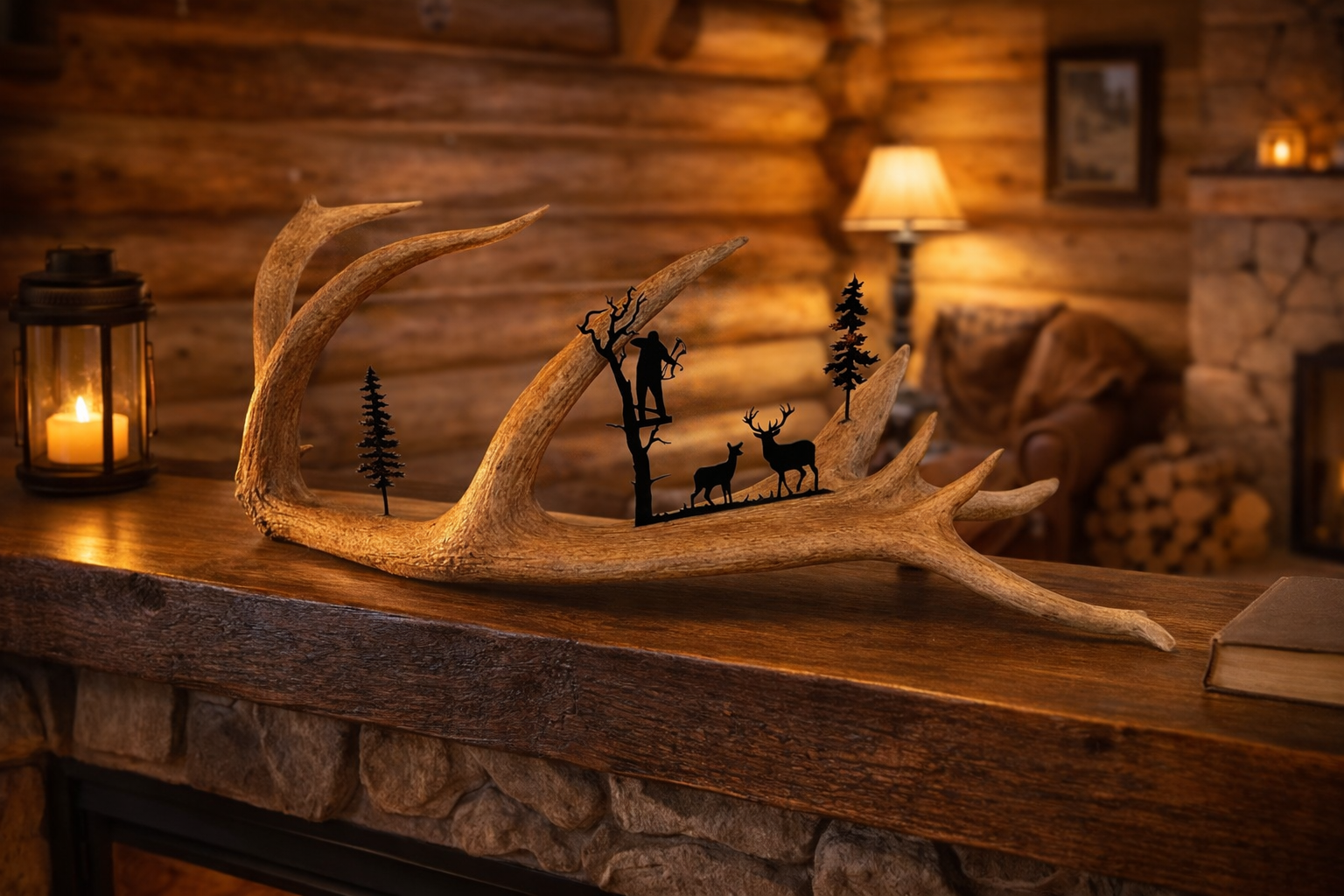 Customizable Elk Antler Art