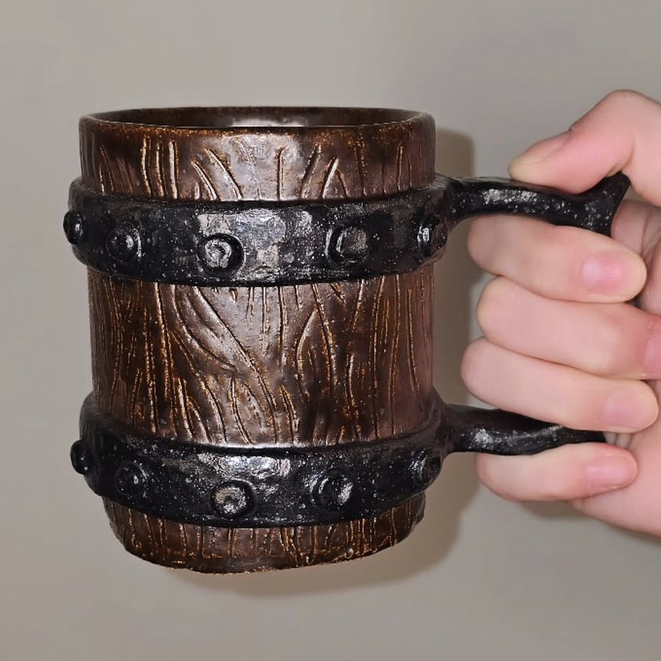 Make a mug with dad for fathers day