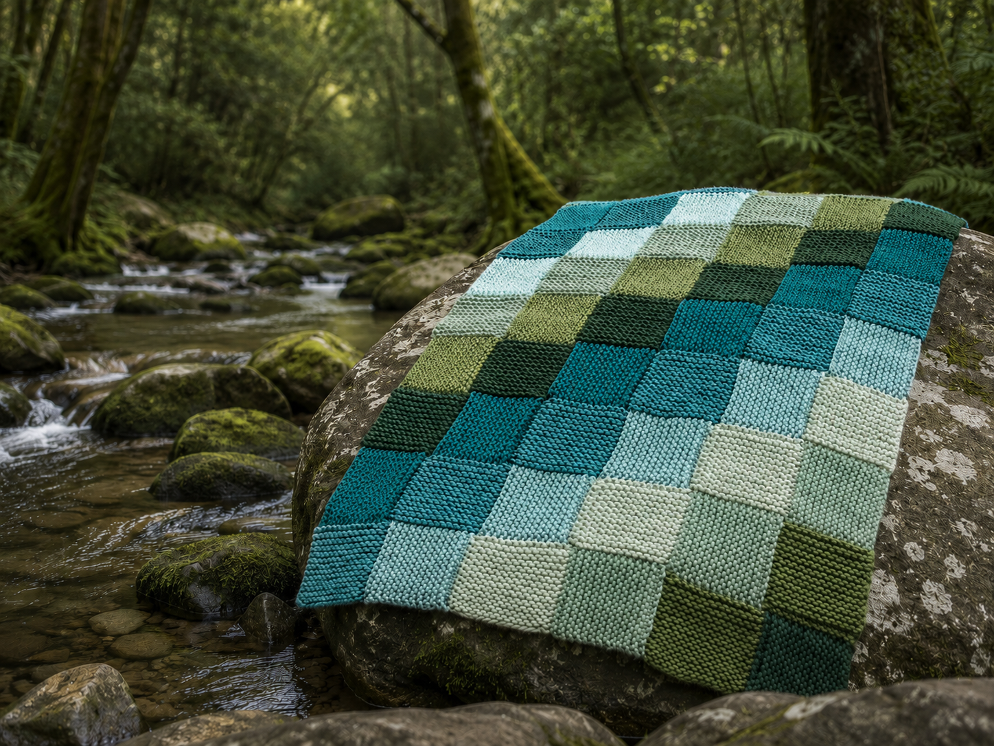 Peggy square quilt by river.png