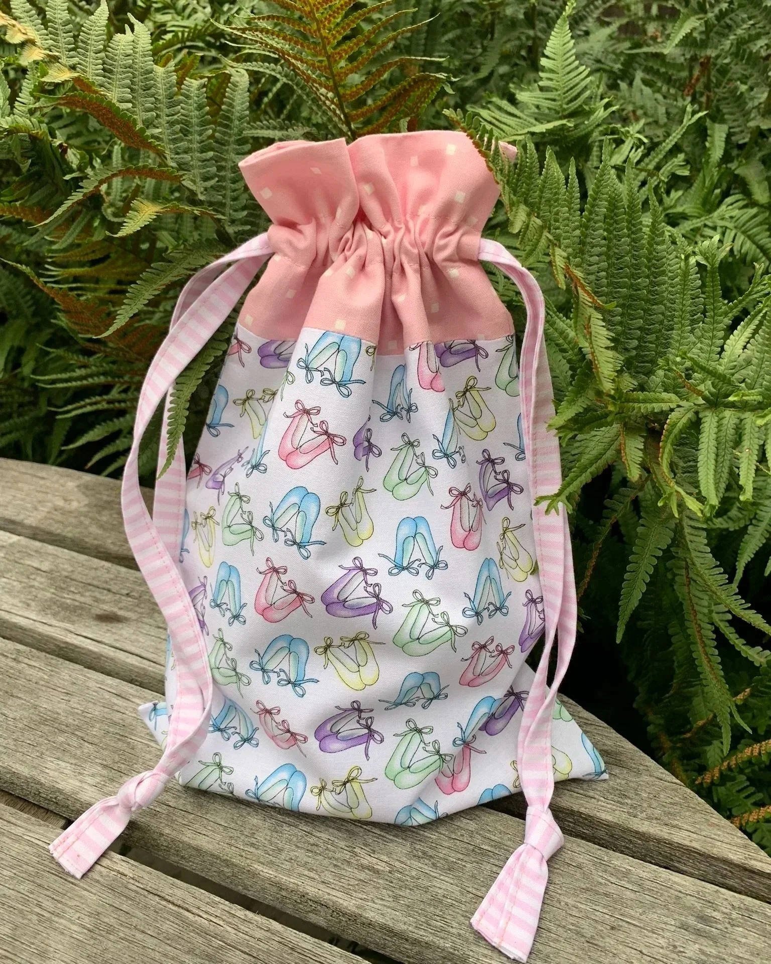 15 JUL WED Sewing Drawstring Bag