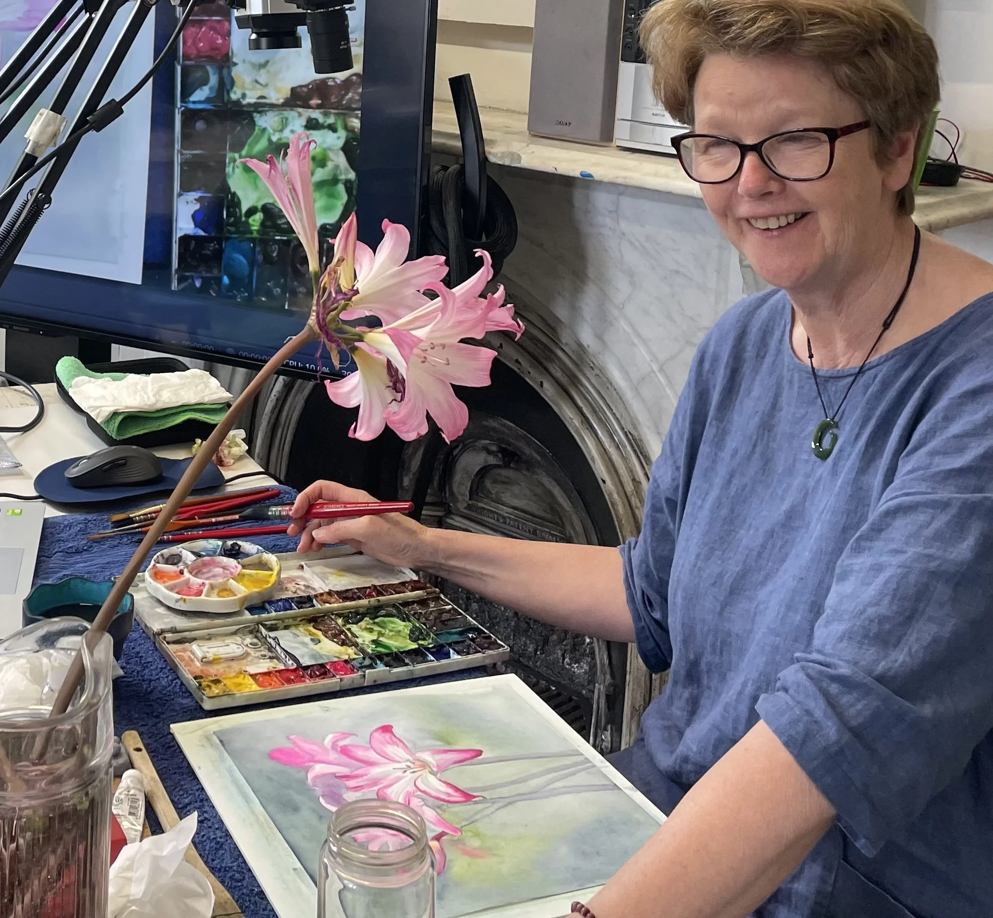 Charlotte teaching flowers.jpg (Copy) (Copy)