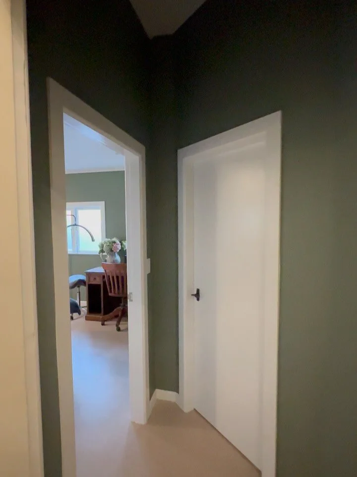 Medical clinic refresh complete ✔️

Dark green walls, gold accents, and custom detailing throughout. A clean, modern upgrade designed to create a welcoming and professional environment for patients and staff alike.

Built by CF Build and our amazing 