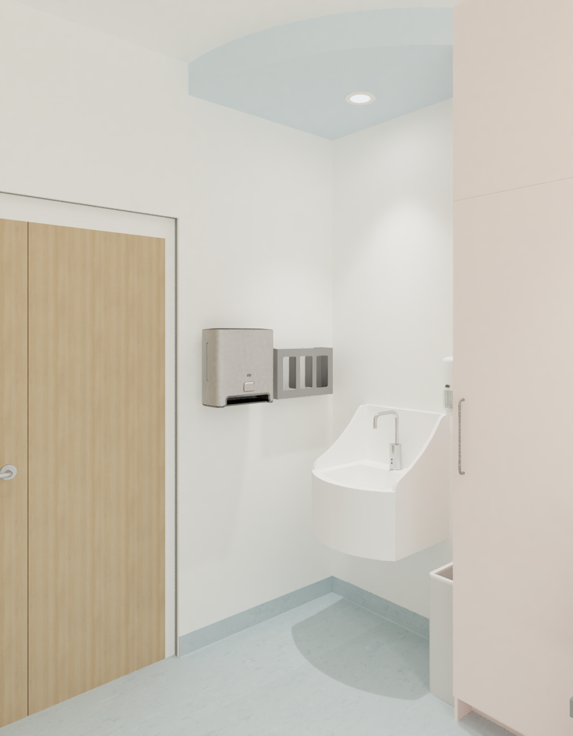 Patient room rendering 03
