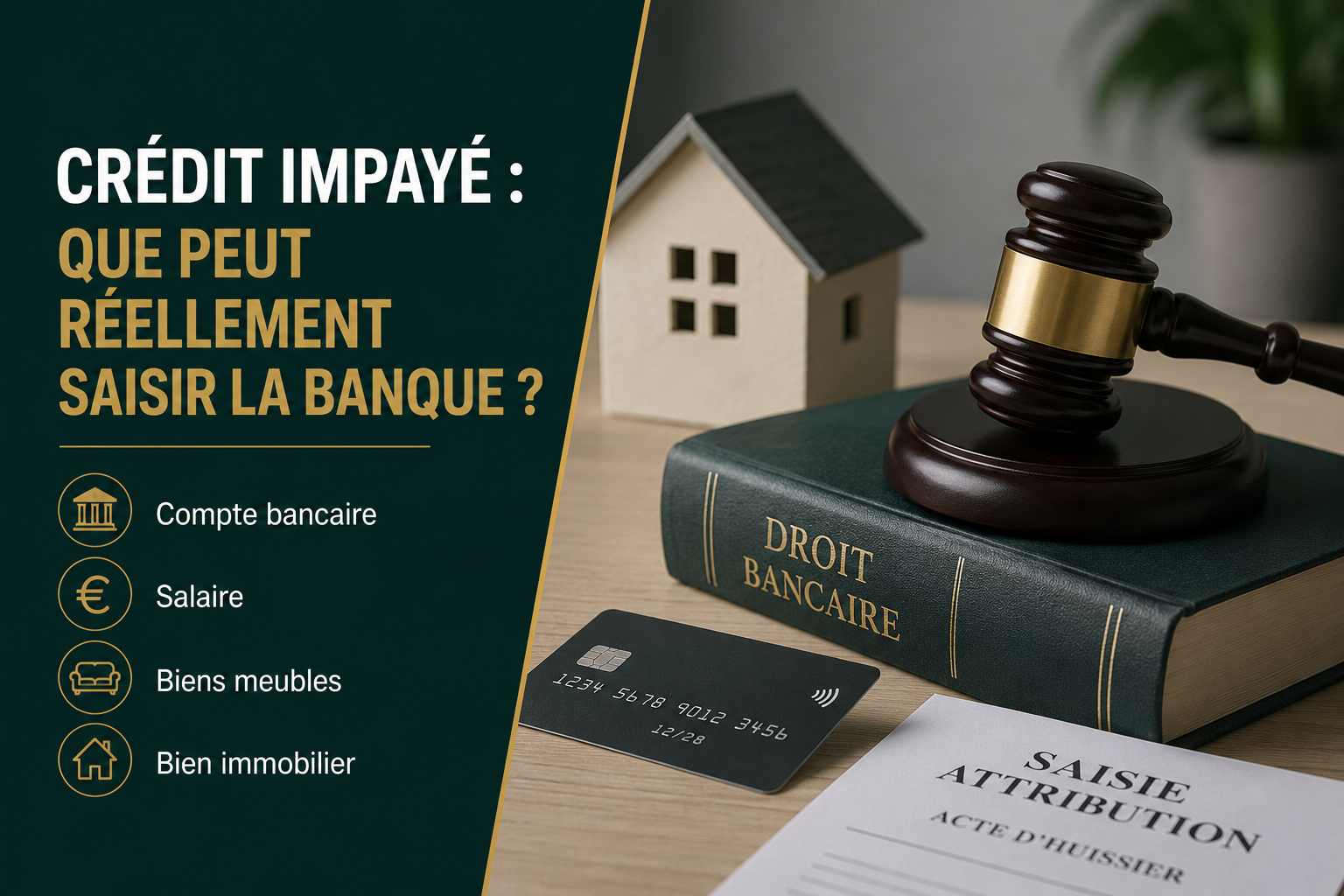 Les saisies après un crédit impayé : que peut réellement saisir la banque ?