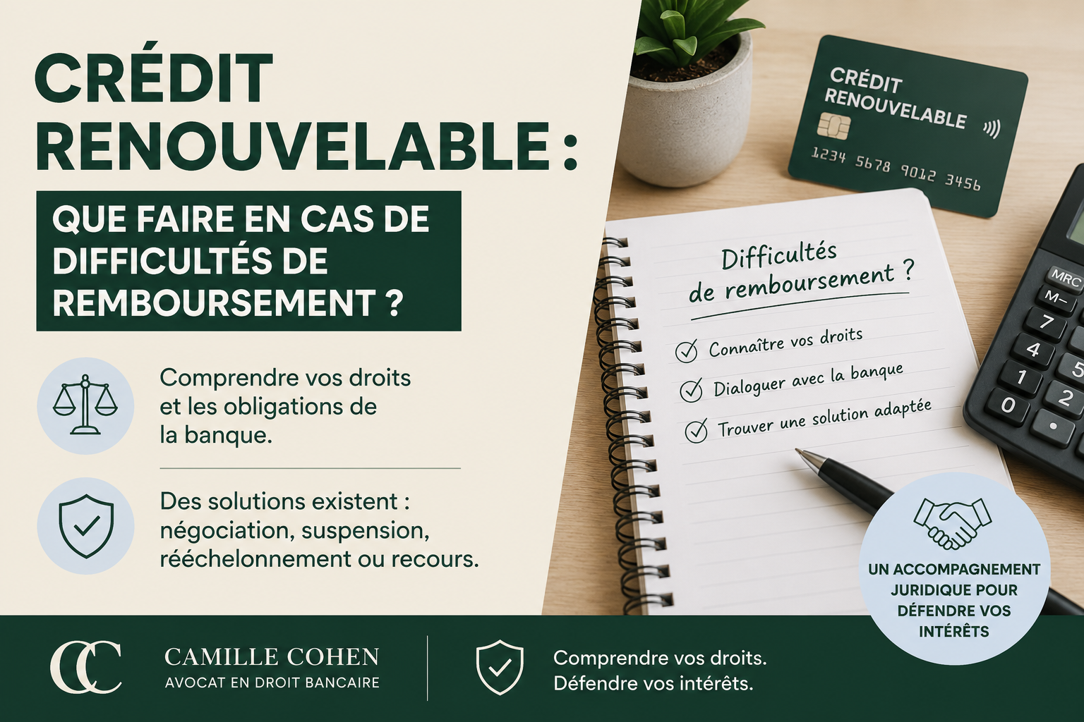 Crédit renouvelable : que faire en cas de difficultés de remboursement ?