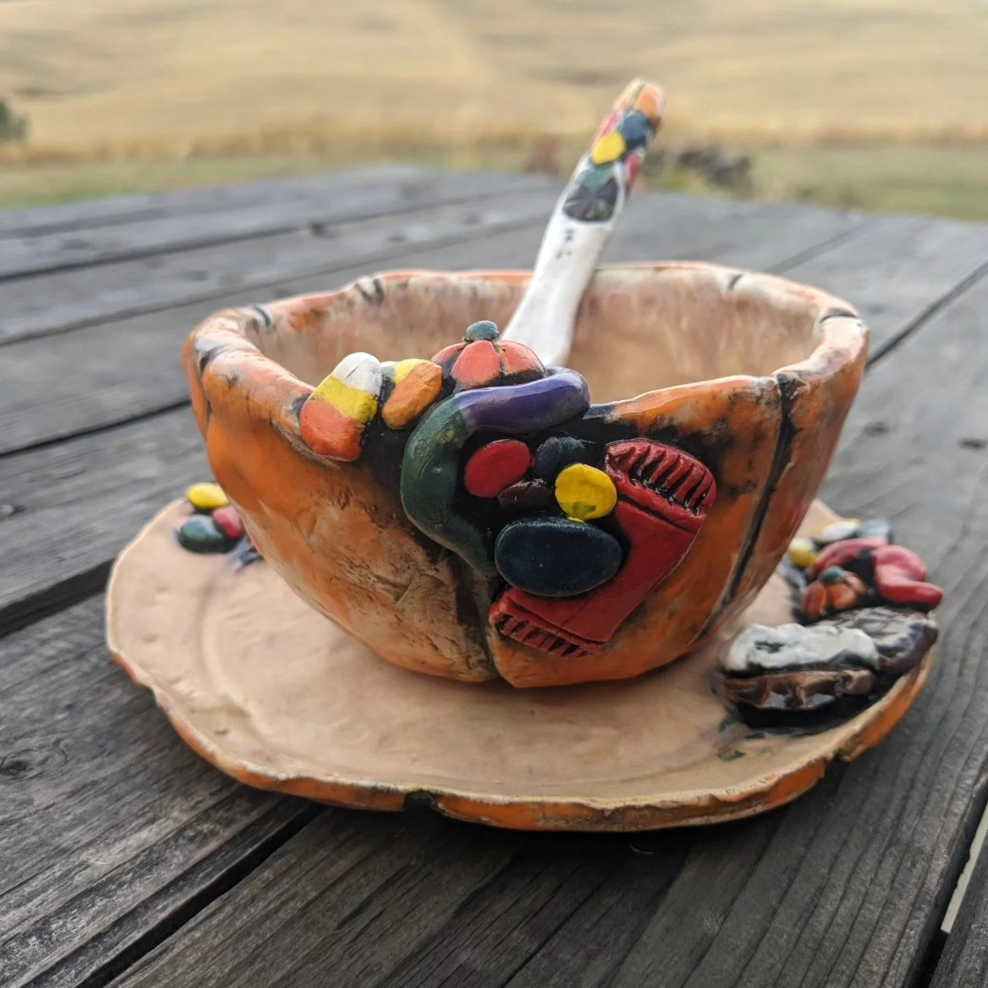 Halloween Candy Dish Set