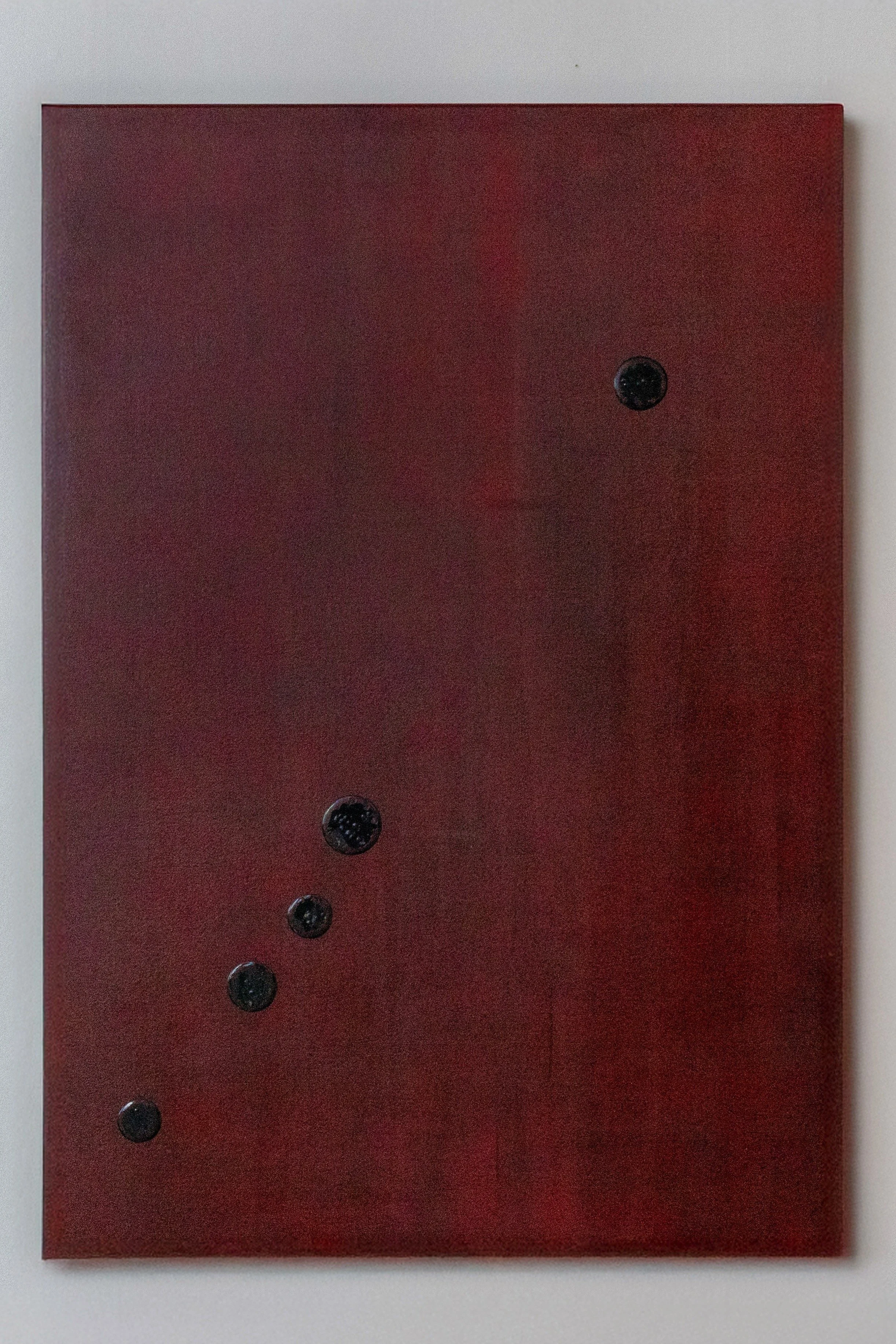 Unspoken, Untitled 4, 2025 - Acrylic on canvas - 100 x 70 x 4 cm