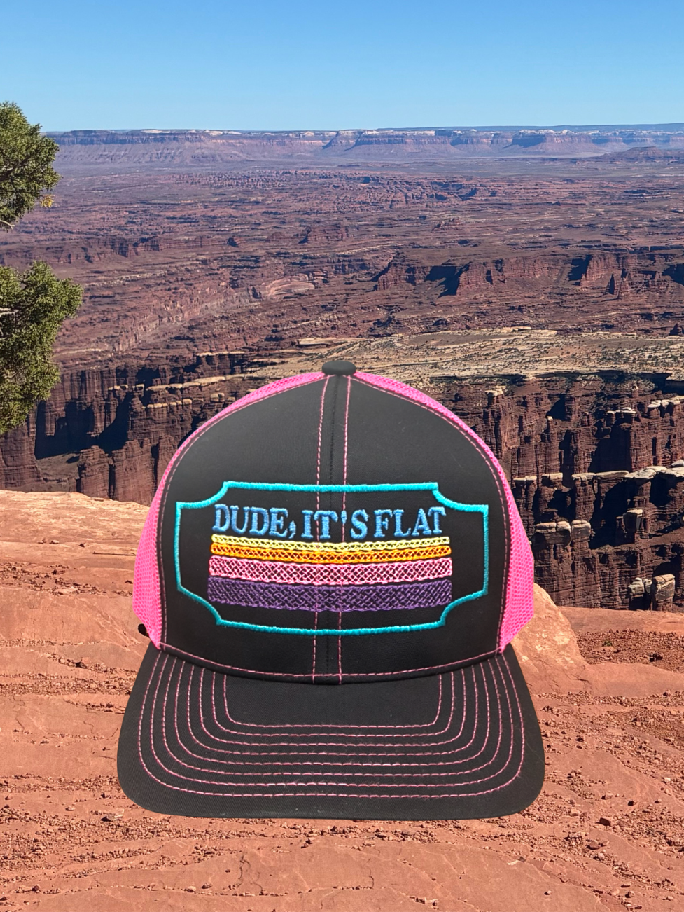 Dude, it's flat