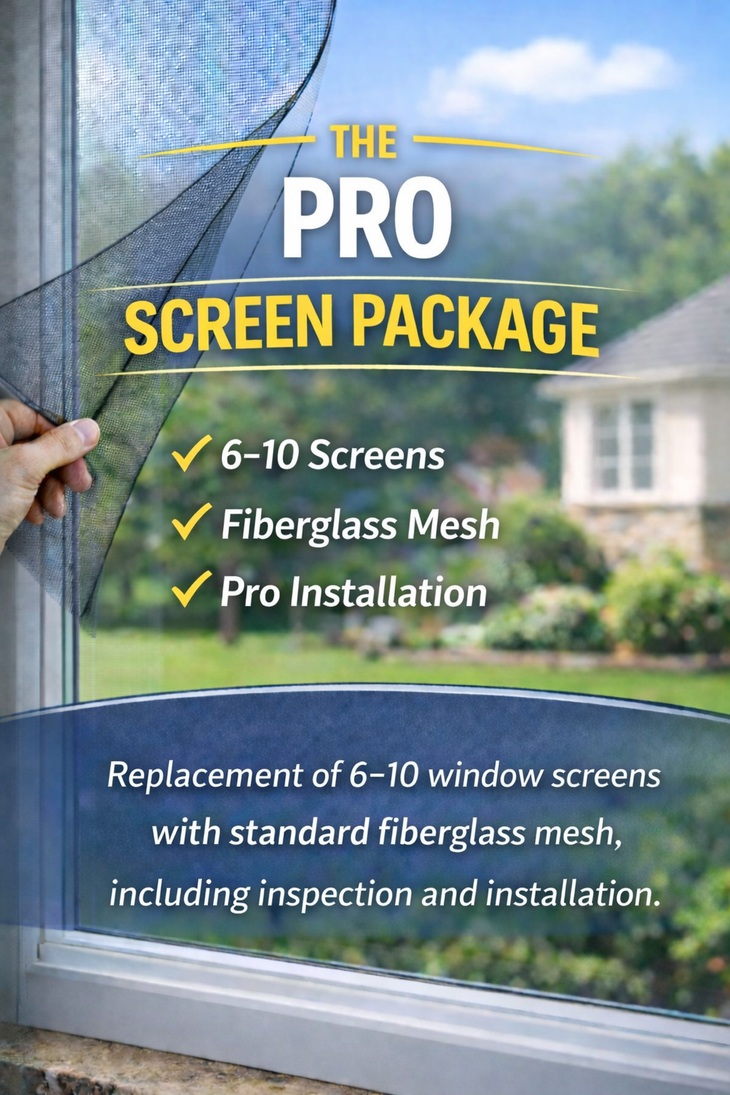 Pro Screen Package