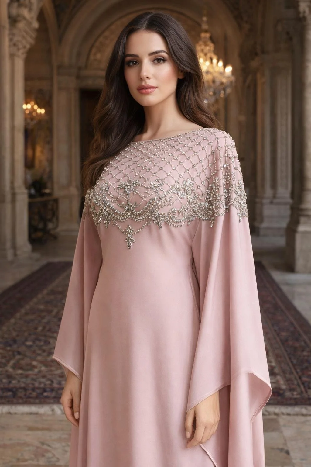 Rose Royale Abaya