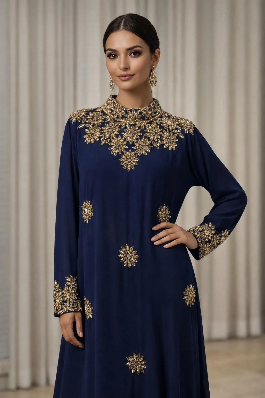 Midnight Royale Abaya