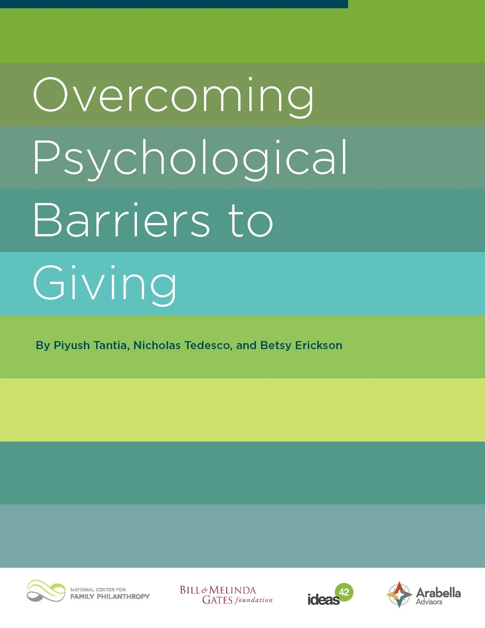 Overcoming Psychological Barriers to Giving