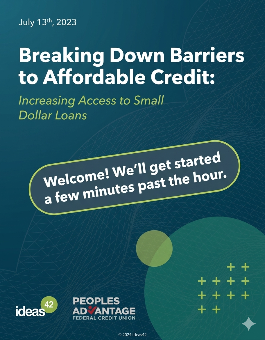 Breaking Down Barriers to Affordable Credit