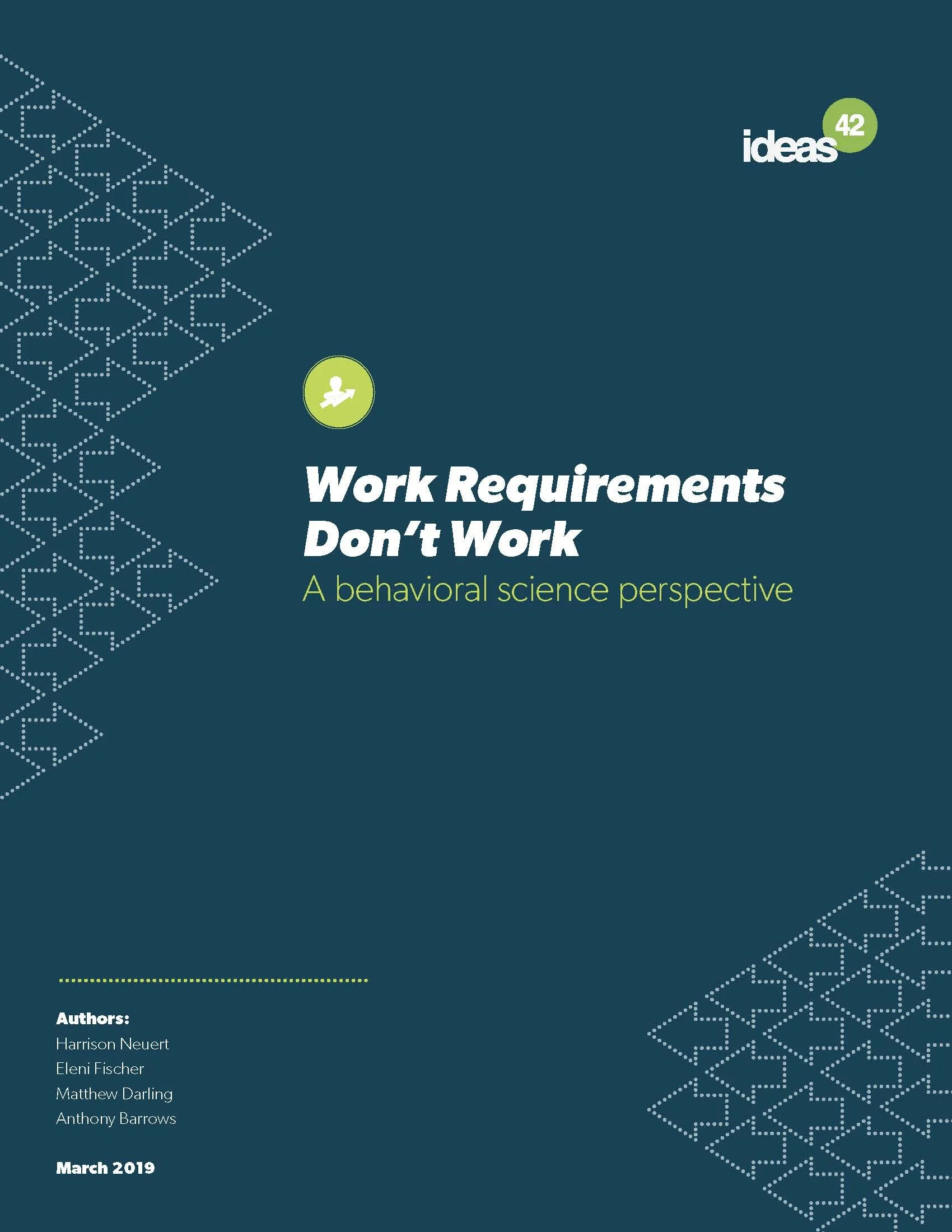 Work Requirements Don’t Work