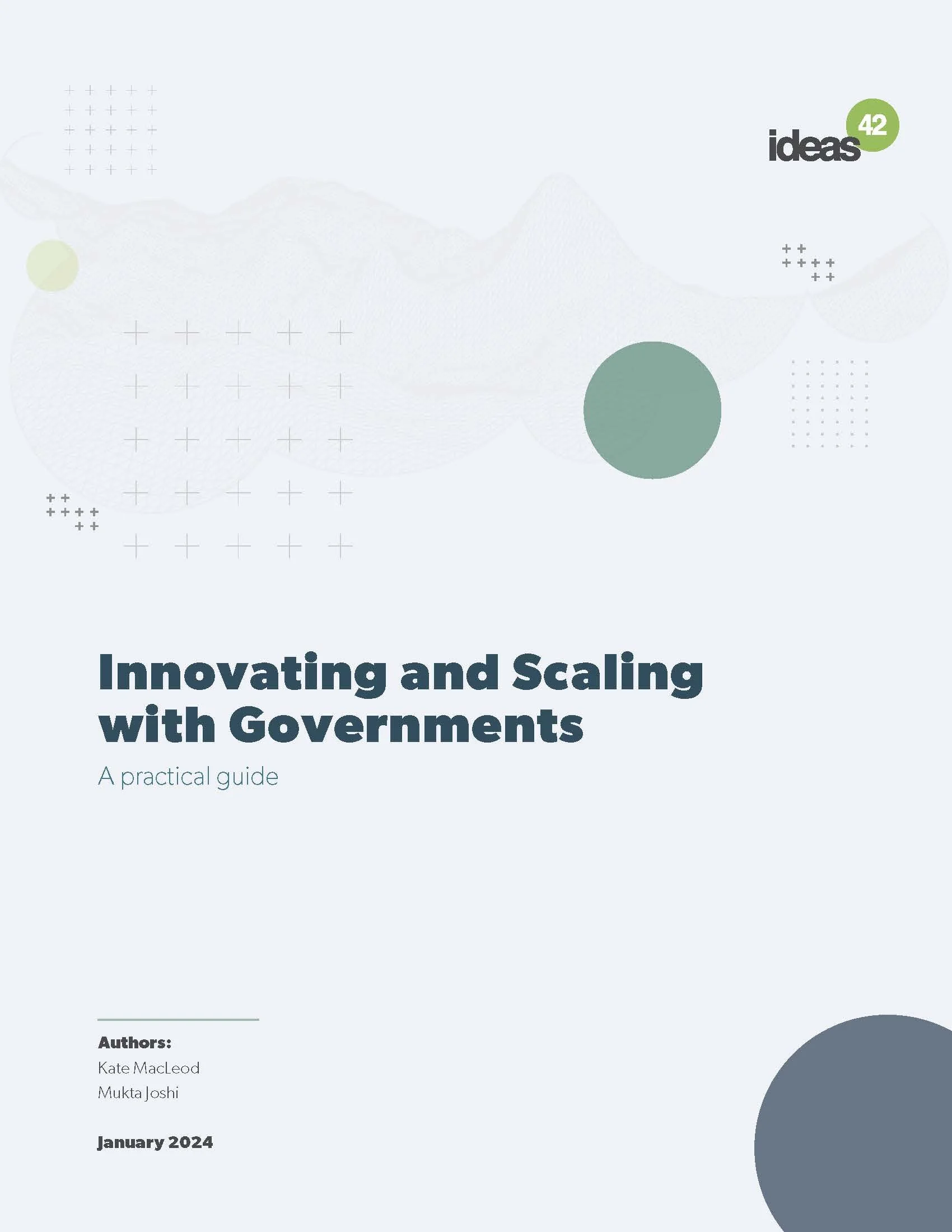 Innovating and Scaling with Governments
