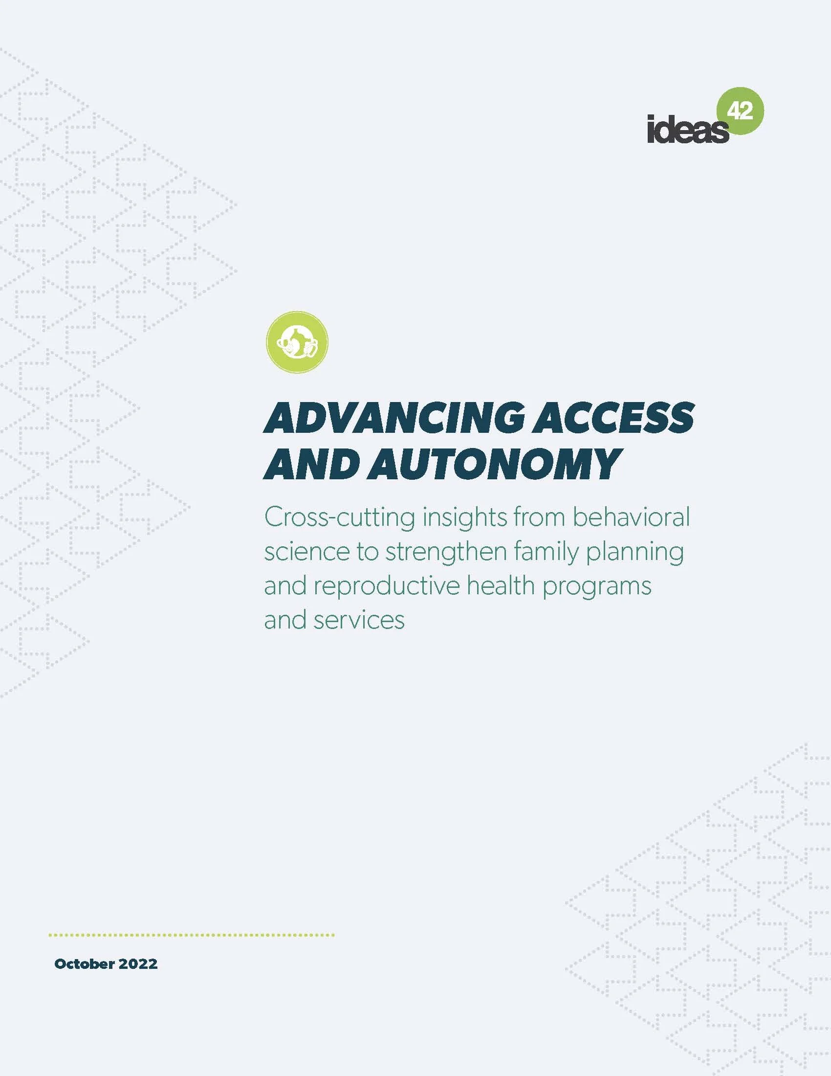 Advancing Access and Autonomy