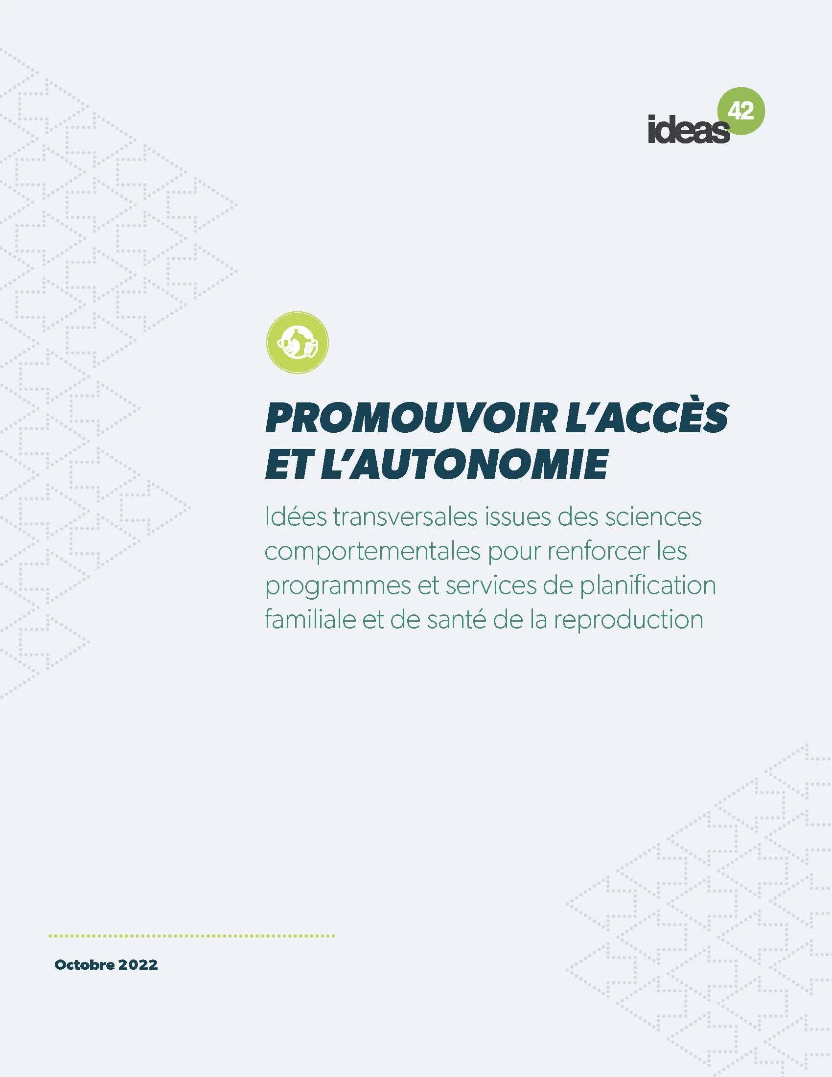 Promouvoir L’Accés et L’Autonomie