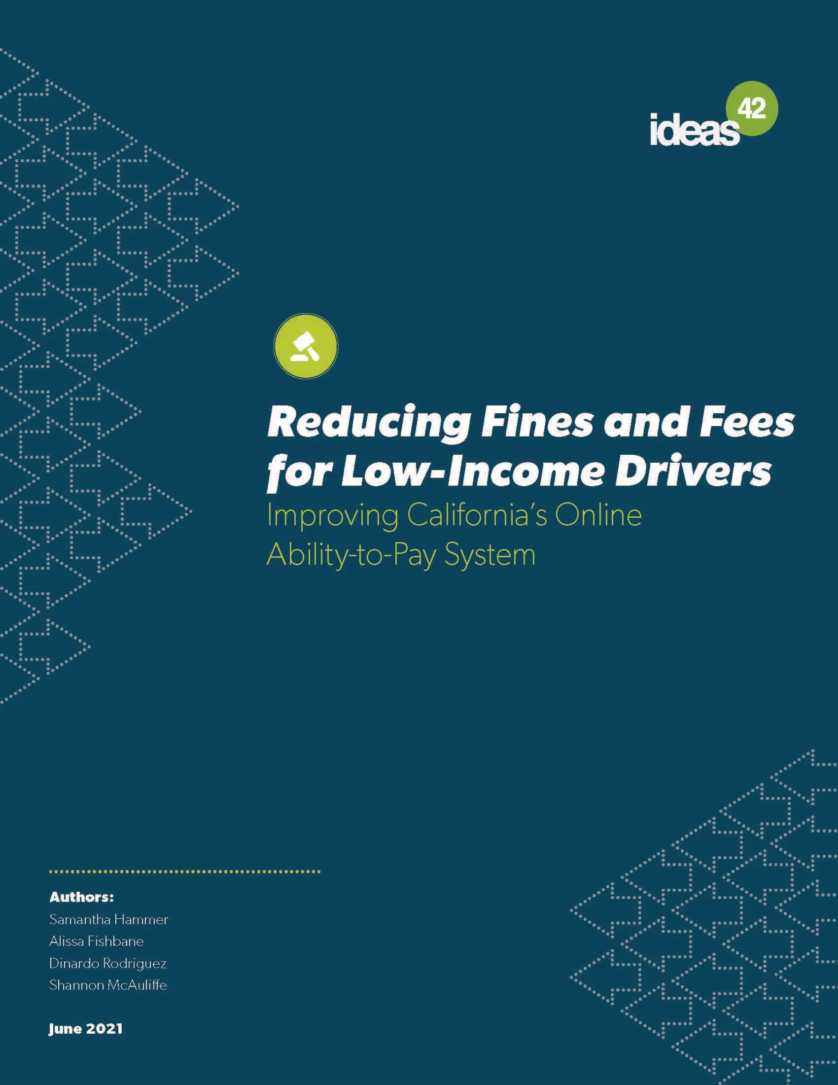 Reducing Fines and Fees for Low-Income Drivers