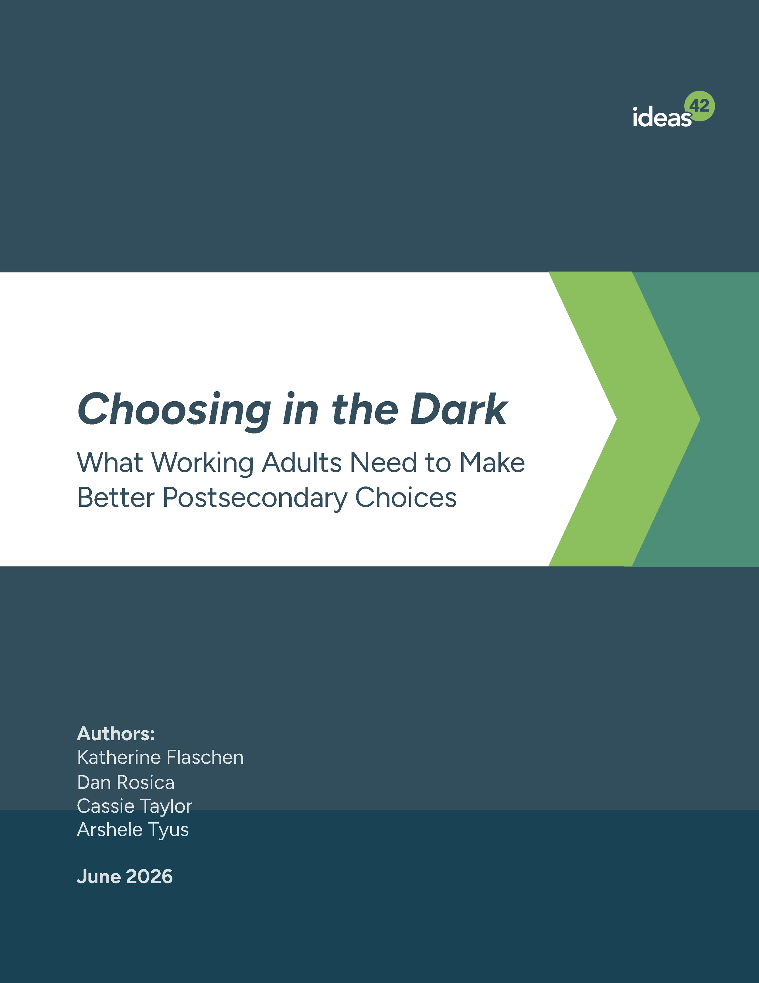 Choosing in the Dark