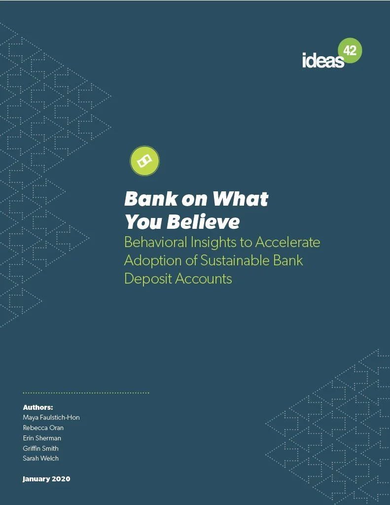 Bank on What You Believe