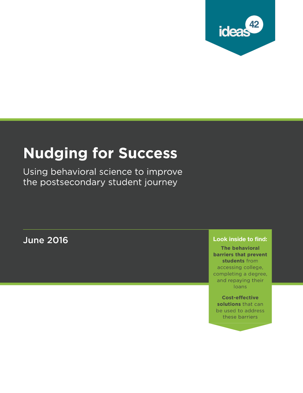 Nudging for Success