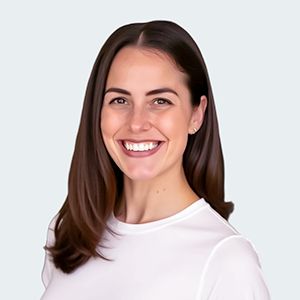 woman with long brown hair